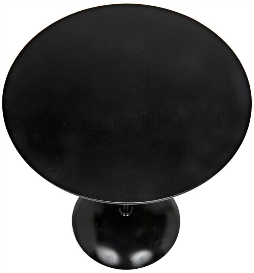 Felix Side Table, Black Steel by Noir Furniture