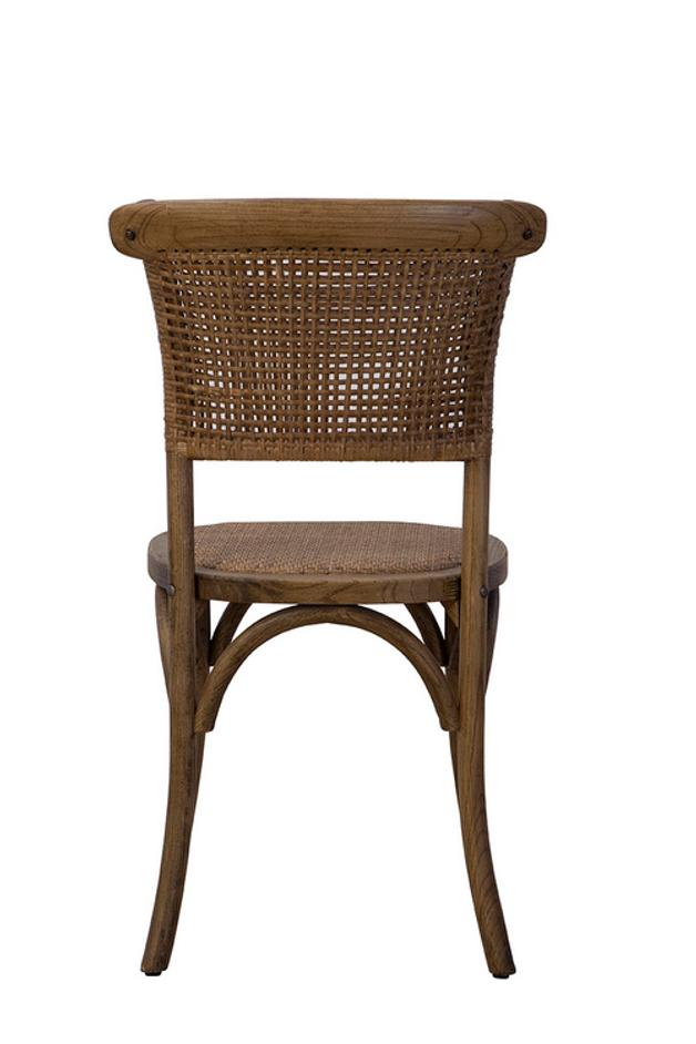 Brown Halsey Side Chair by Furniture Classics