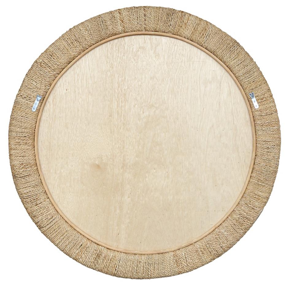 Mariner Natural Round Mirror by Uttermost