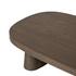 Valen Coffee Table - Rustic Brown Oak Veneer by Four Hands
