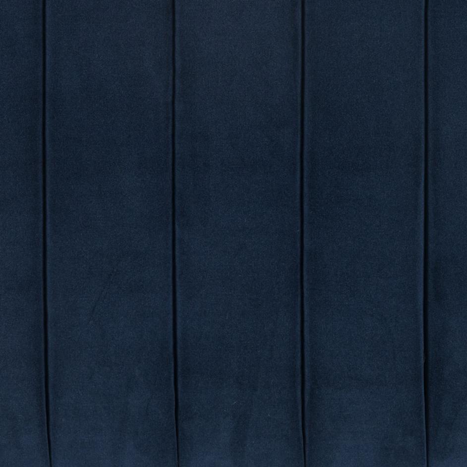 Augustine Ottoman In 21" In Sapphire Navy by FOUR HANDS