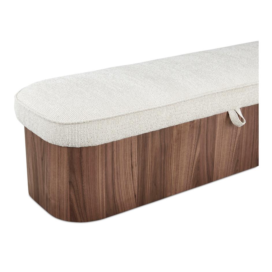 Sonny Bench Walnut by Moes Home