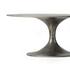 Simone Round Coffee Table - Raw Antique Nickel by Four Hands