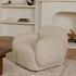 Hazel Lounge Chair Off White by Moes Home