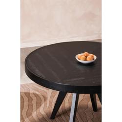PARQ ROUND DINING TABLE BLACK by Moes Home
