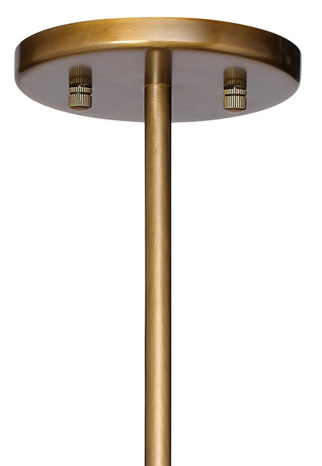 Hex Agate 1-Light Pendant  by Jamie Young