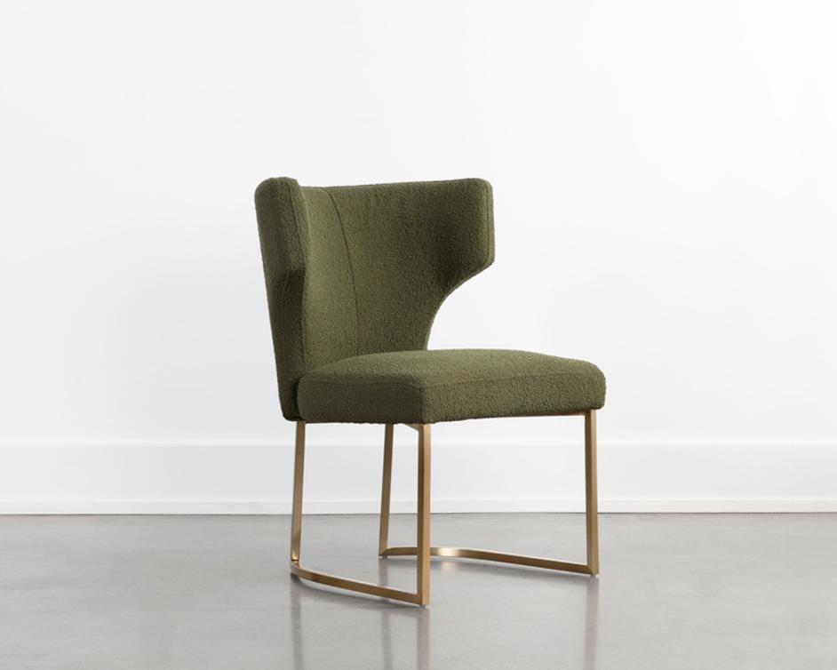 WILLOWDALE DINING CHAIR - COPENHAGEN OLIVE by Sunpan