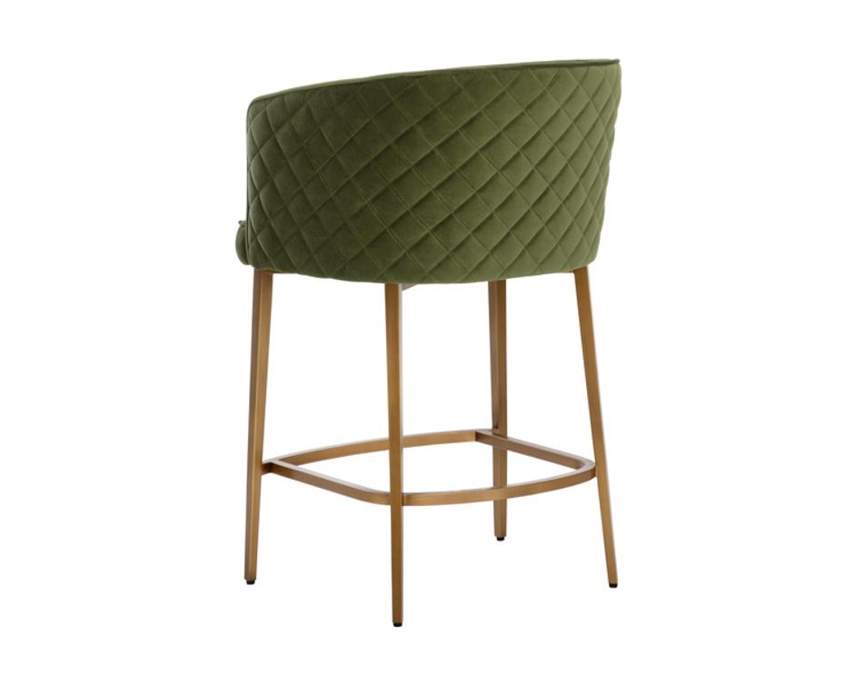 CORNELLA COUNTER STOOL - MEG OLIVE by Sunpan