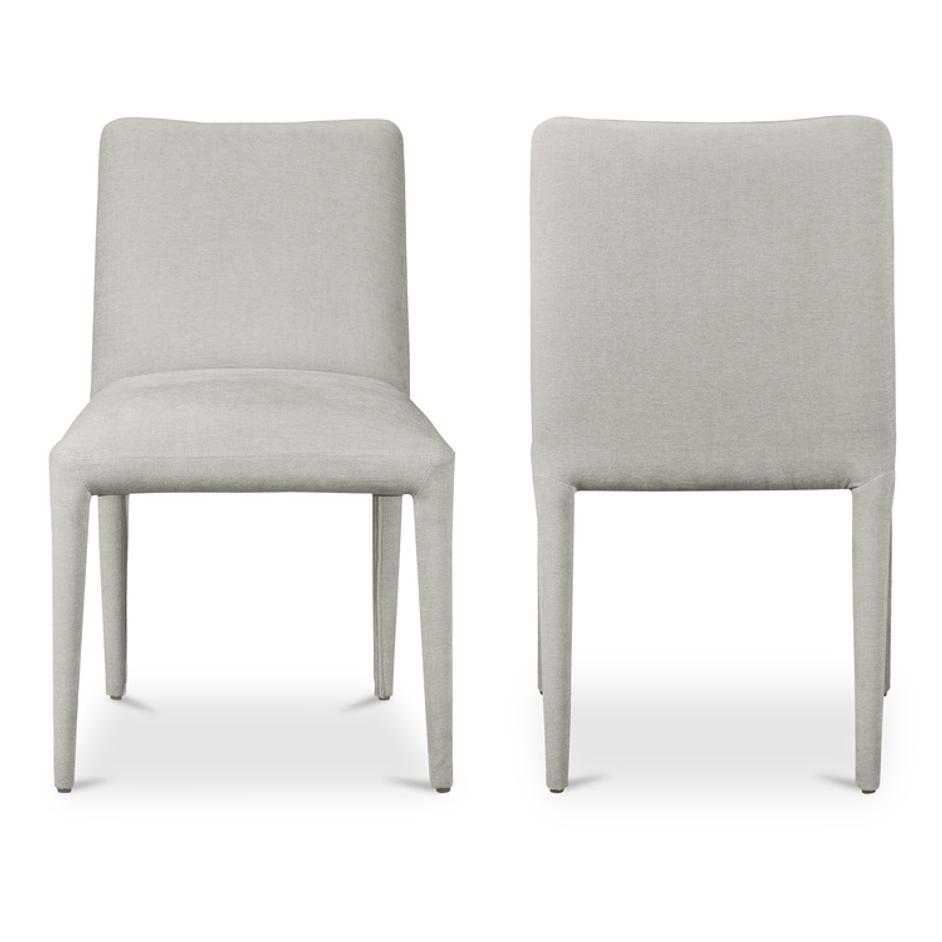 Calla Dining Chair Light Grey - Set Of Two by Moes Home