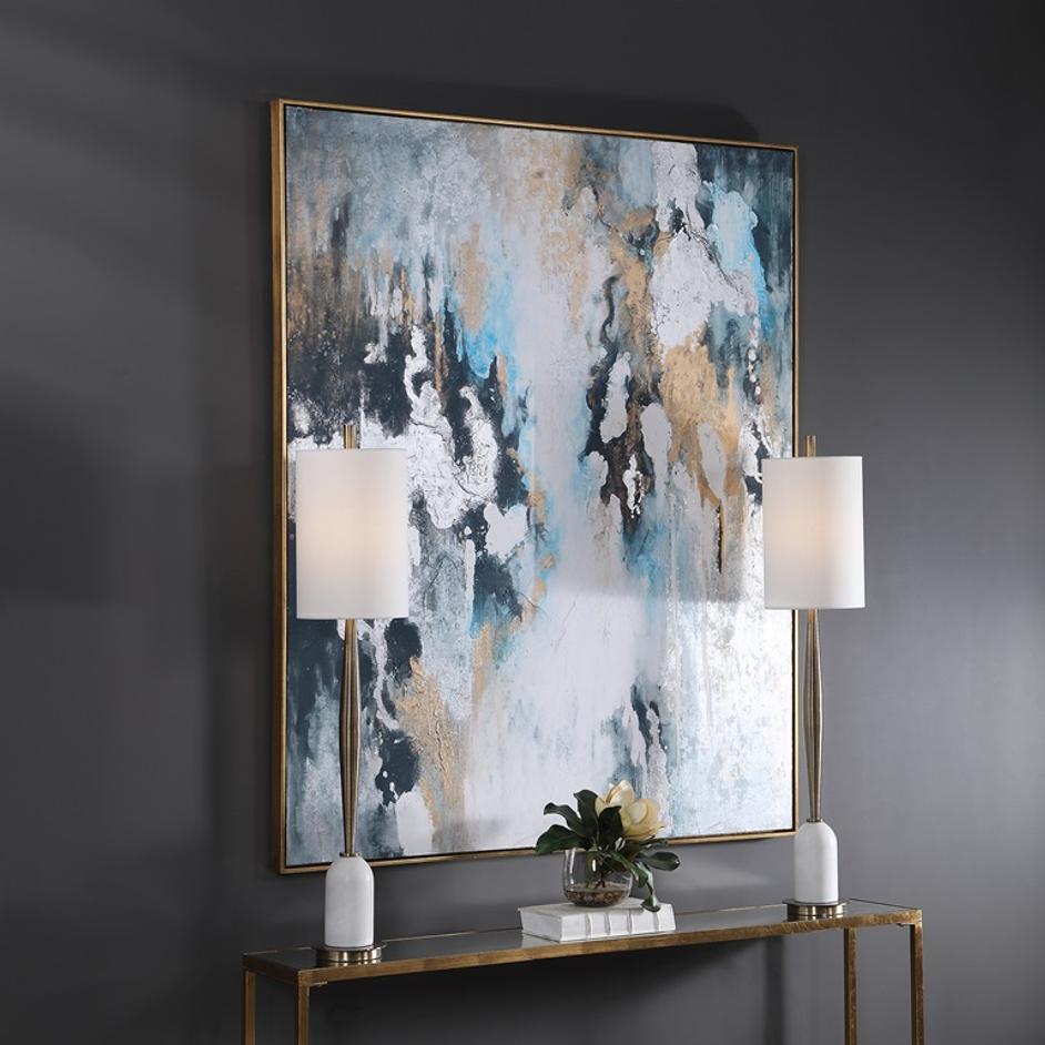 Stormy Seas Hand Painted Canvas by Uttermost