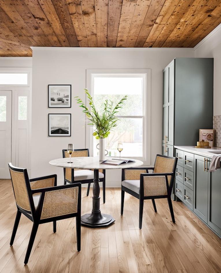 LUCY BISTRO TABLE-CARBON WASH 48" by FOUR HANDS