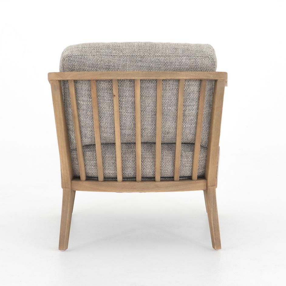 Ariel Chair In Thames Coal by FOUR HANDS