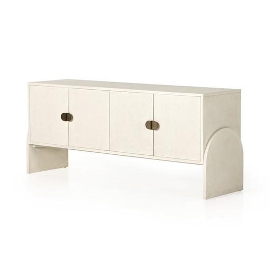 Cressida Sideboard In Ivory Painted Linen by FOUR HANDS