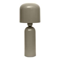 ECHO GLOSS TABLE LAMP TAUPE by Moes Home