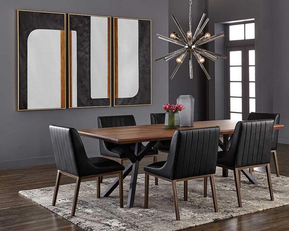 The Path (set Of 3) - 30" X 60" - Gold Floater Frame by Sunpan