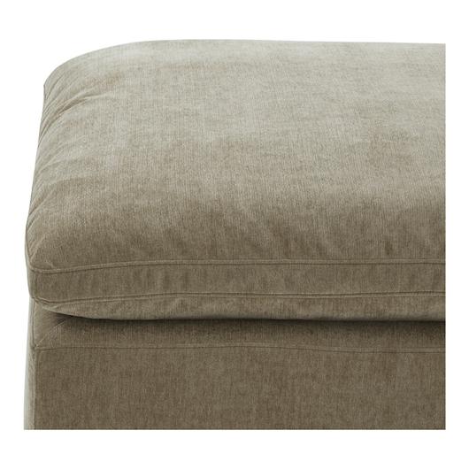 TERRA OTTOMAN PERFORMANCE FABRIC DESERT SAGE by Moes Home