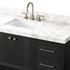 Anthem Single Wide Vanity - Black Wash Oak Veneer by Four Hands