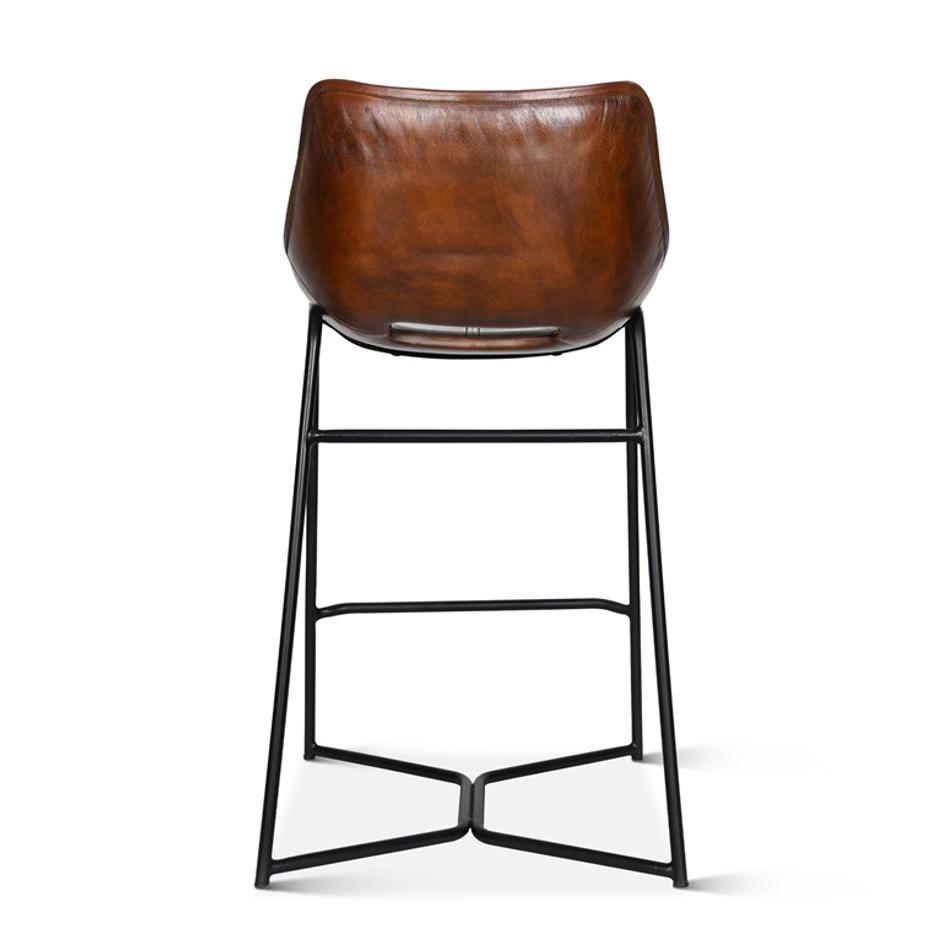 Essex Stanley Counter Chair, Hand Washed Chestnut by Home Trends & Design