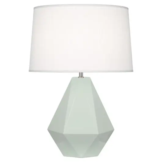 Celadon Delta Table Lamp by ROBERT ABBEY
