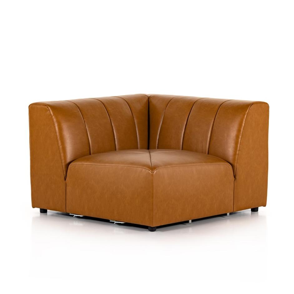 Langham Channeled Corner Pc In Sierra B by FOUR HANDS