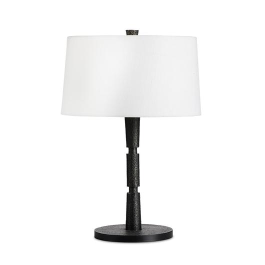 Fernando Table Lamp in Forged Black by FOUR HANDS