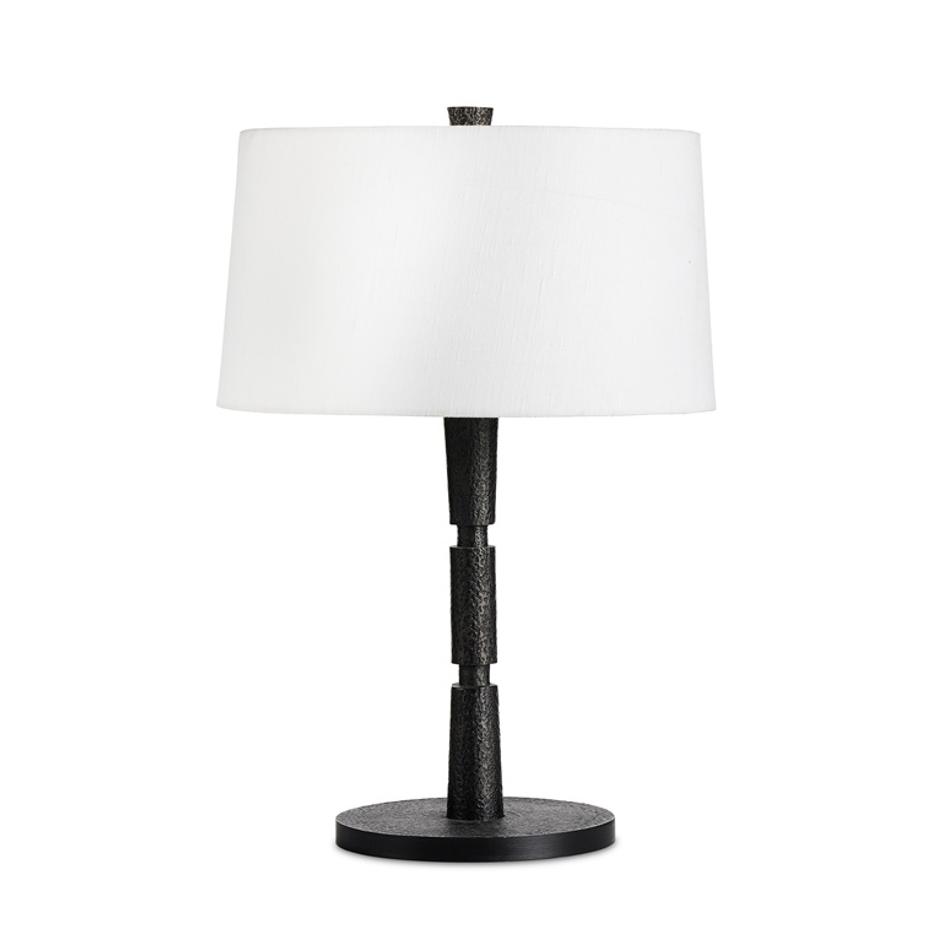 Fernando Table Lamp in Forged Black by FOUR HANDS