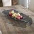 Smoked Leaf Glass Tray by Uttermost