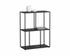 Eiffel Low Bookcase - Small - Black by Sunpan