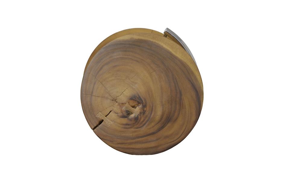 Marley Bar Stool, Chamcha Wood , Natural by Phillips Collection