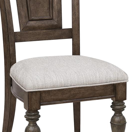 Woodbury Wooden Side Chair in Cowboy Boots Brown by Pulaski Furniture