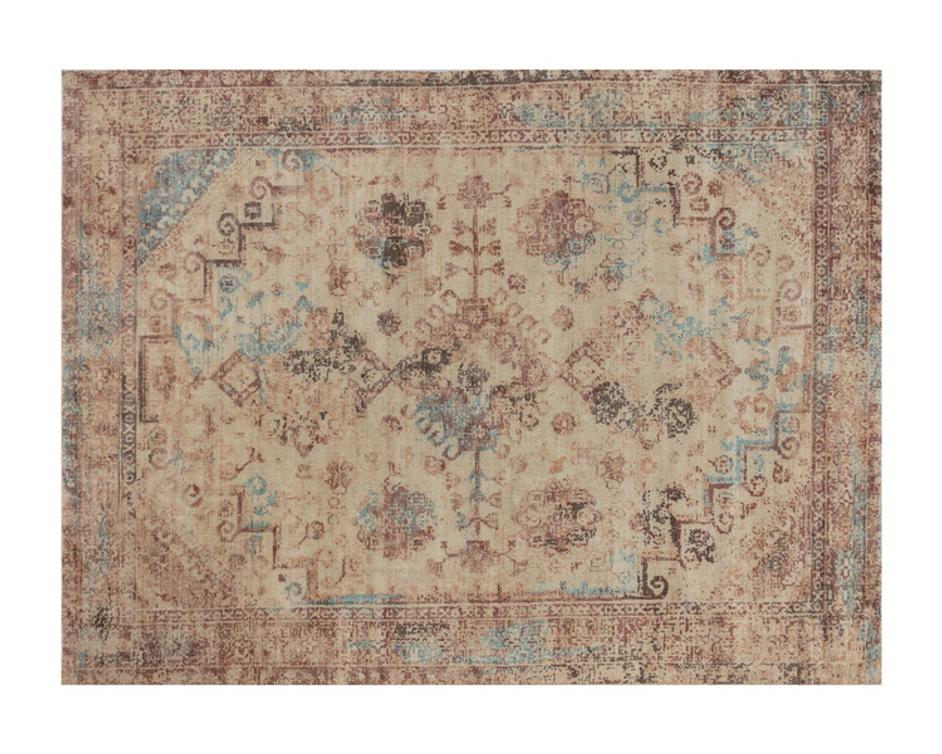 ZAGORA LOOM-KNOTTED RUG - RUST - 9' X 12' by Sunpan