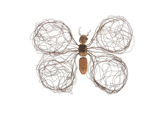 Wire Wing Butterfly, LG by PHILLIPS COLLECTION