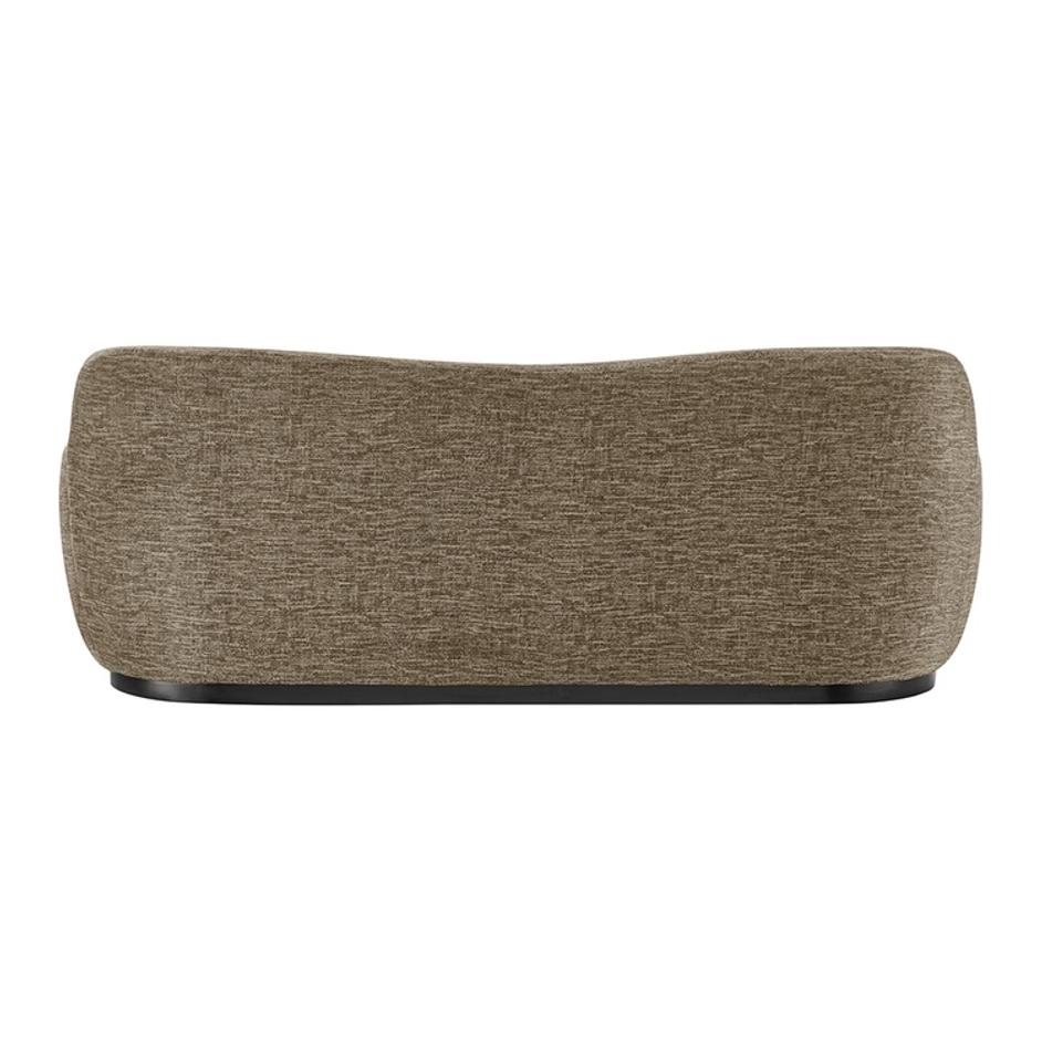 Mandy Fabric Bench, Pasadena Taupe by New Pacific Direct