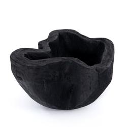 Live Edge Bowl In Carbonized Black by Four Hands
