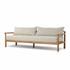Irvine Outdoor Sofa 96" in Natural Teak by FOUR HANDS