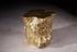 Log Side Table, Gold by PHILLIPS COLLECTION