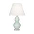 Celadon Small Double Gourd Accent Lamp by Robert Abbey
