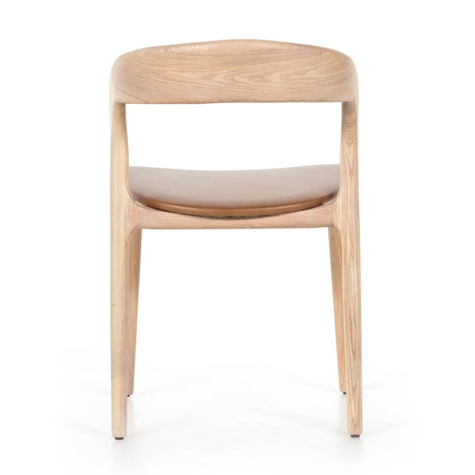 Amare Dining Chair In Sonoma Butterscotch by FOUR HANDS