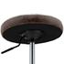 Eaton Gaslift Bar Stool In Vintage Coffee Brown by New Pacific Direct