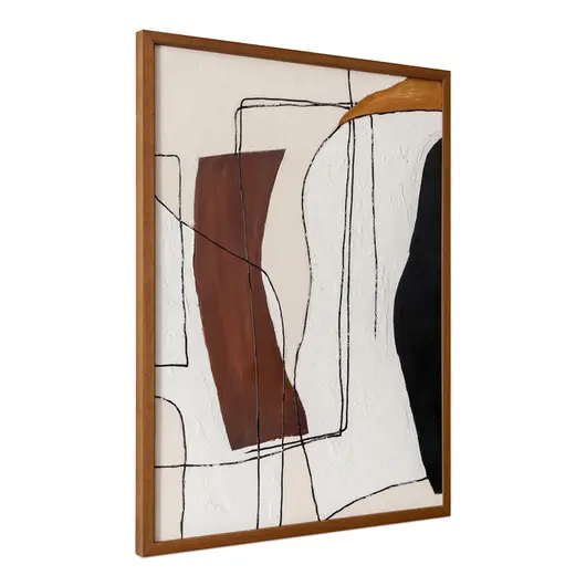 Voyager Framed Painting by Moes Home