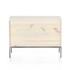 Trey Large Nightstand In Dove Poplar by FOUR HANDS
