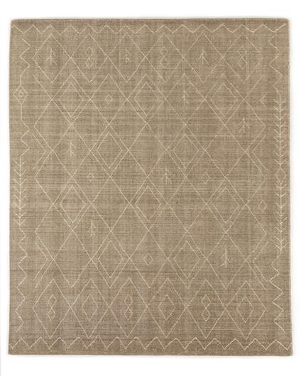 Nador Moroccan Hand In Knotted Rug In Tp In 9x12 by FOUR HANDS