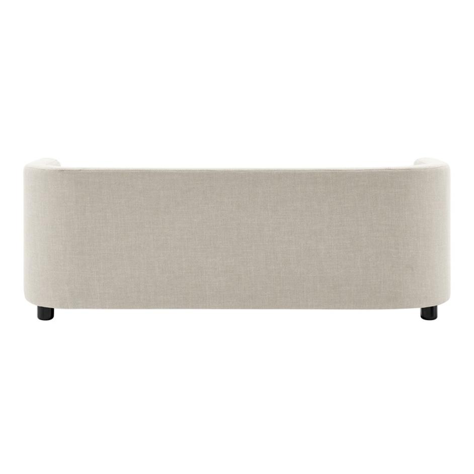 Wendy KD Fabric Storage Bench, Meridian Cream by New Pacific Direct