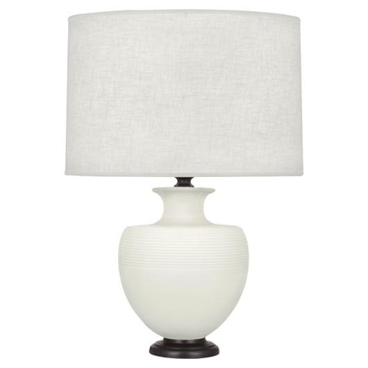Matte Lily Michael Berman Atlas Table Lamp by Robert Abbey