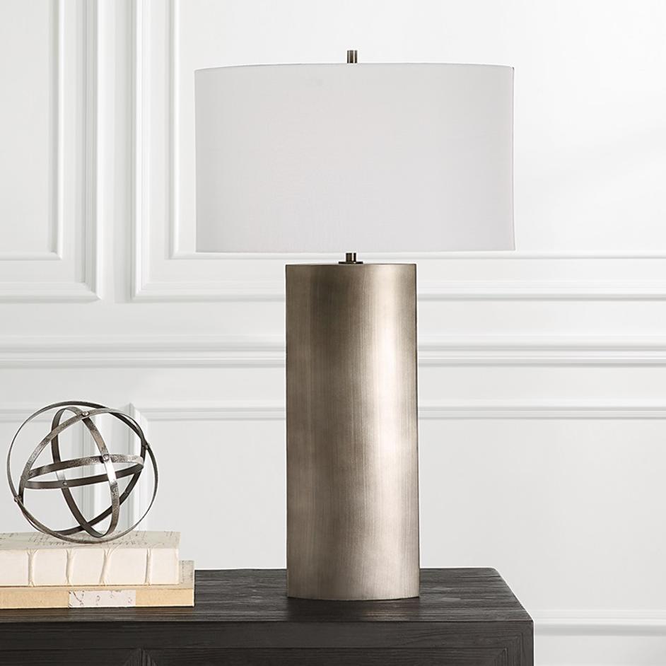 V-Groove Modern Table Lamp by Uttermost