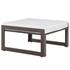 Tyche Outdoor Patio Ottoman In Brown White by Modway Furniture