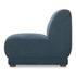 Fraser Slipper Chair Deep Blue by Moes Home