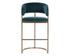 MARRIS BARSTOOL - GOLD - DANNY TEAL by Sunpan