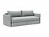 TRIPI QUEEN SLEEPER SOFA W/ARMS in MELANGE GREY FABRIC 538 by INNOVATION USA