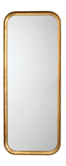 Capital Iron Rectangle Wall Mirror, Gold Leaf by Jamie Young